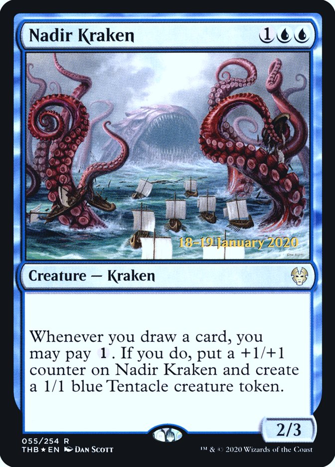 Nadir Kraken [Theros Beyond Death Prerelease Promos] | Fandemonia Ltd