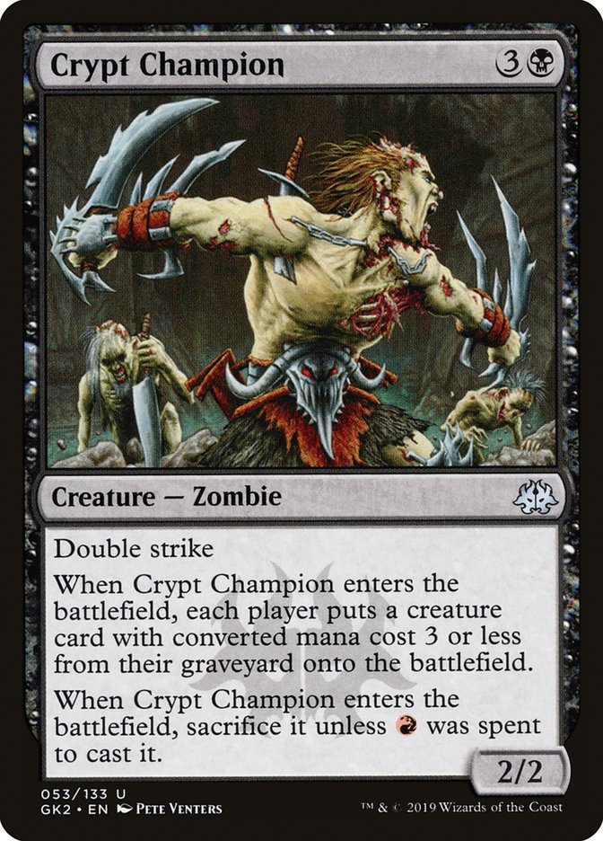 Crypt Champion [Ravnica Allegiance Guild Kit] | Fandemonia Ltd