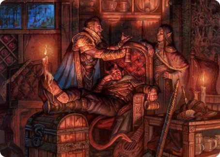 Long Rest Art Card [Dungeons & Dragons: Adventures in the Forgotten Realms Art Series] | Fandemonia Ltd