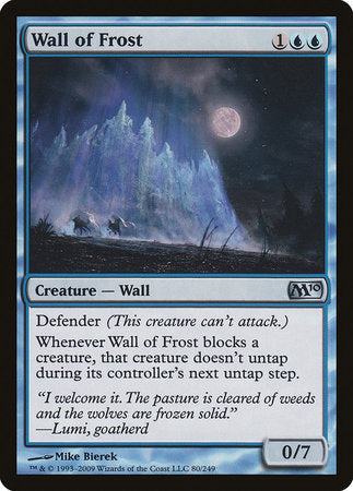 Wall of Frost [Magic 2010] | Fandemonia Ltd