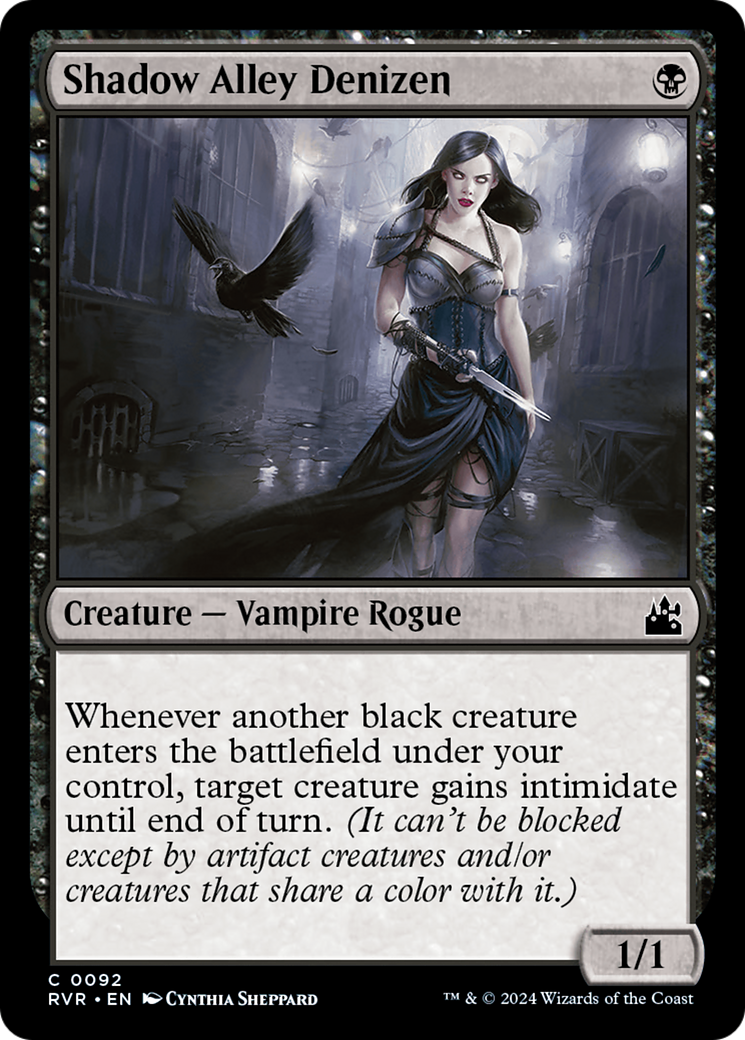 Shadow Alley Denizen [Ravnica Remastered] | Fandemonia Ltd