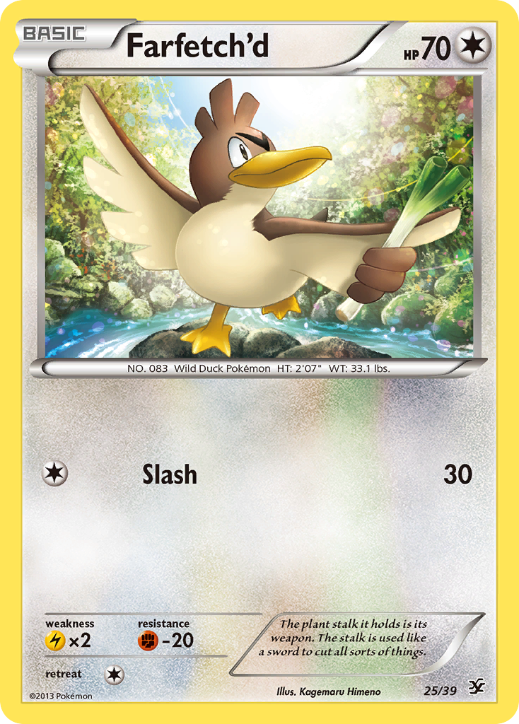 Farfetch'd (25/39) [XY: Kalos Starter Set] | Fandemonia Ltd