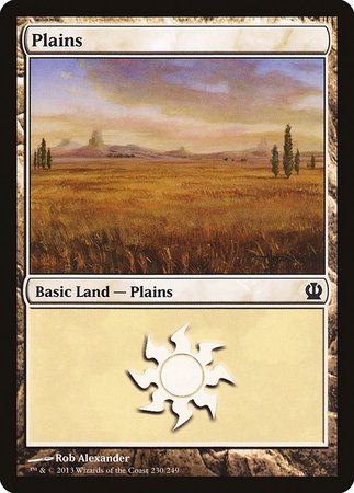 Plains (230) [Theros] | Fandemonia Ltd