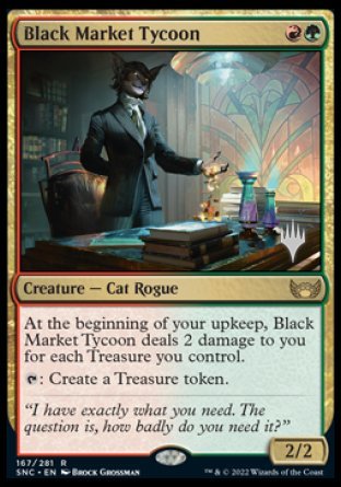 Black Market Tycoon (Promo Pack) [Streets of New Capenna Promos] | Fandemonia Ltd