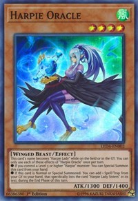 Harpie Oracle [LED4-EN002] Super Rare | Fandemonia Ltd