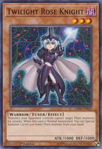 Twilight Rose Knight [LED4-EN029] Common | Fandemonia Ltd