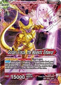 Frieza // Golden Frieza, the Majestic Emperor [BT6-002] | Fandemonia Ltd