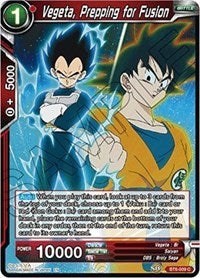 Vegeta, Prepping for Fusion [BT6-009] | Fandemonia Ltd