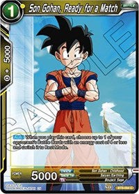 Son Gohan, Ready for a Match [BT6-084] | Fandemonia Ltd