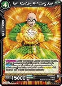 Tien Shinhan, Returning Fire [BT6-111] | Fandemonia Ltd