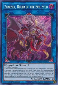 Zerrziel, Ruler of the Evil Eyed [INCH-EN031] Secret Rare | Fandemonia Ltd