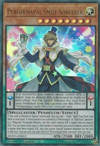 Performapal Smile Sorcerer [DUPO-EN012] Ultra Rare | Fandemonia Ltd