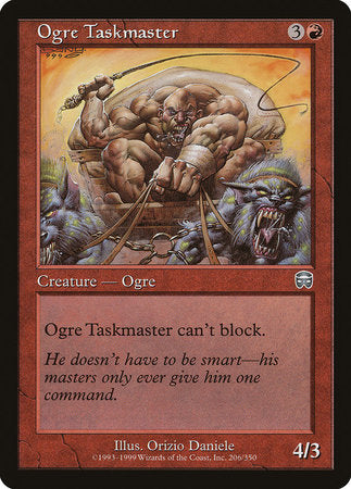 Ogre Taskmaster [Mercadian Masques] | Fandemonia Ltd