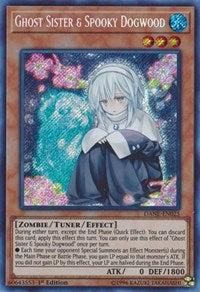 Ghost Sister & Spooky Dogwood [DANE-EN025] Secret Rare | Fandemonia Ltd