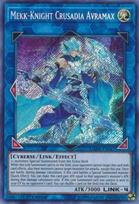 Mekk-Knight Crusadia Avramax [DANE-EN047] Secret Rare | Fandemonia Ltd