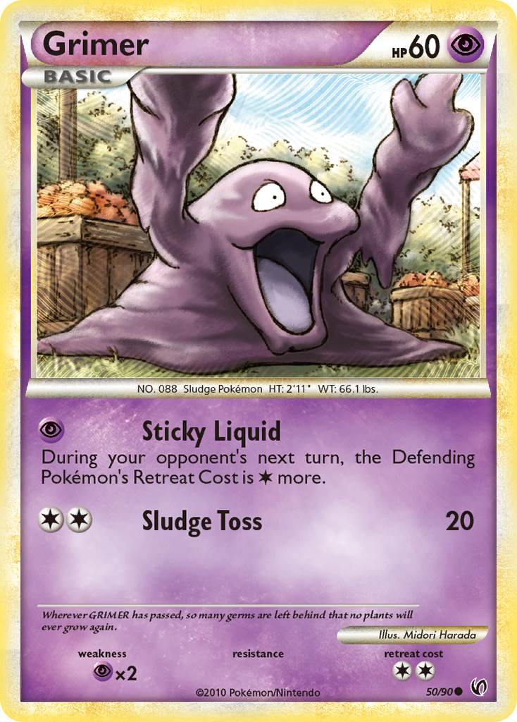 Grimer (50/90) [HeartGold & SoulSilver: Undaunted] | Fandemonia Ltd