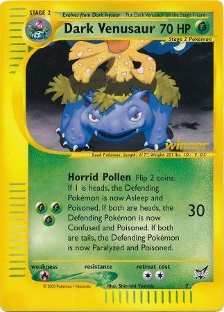 Dark Venusaur (7) (Jumbo Card) [Best of Promos] | Fandemonia Ltd