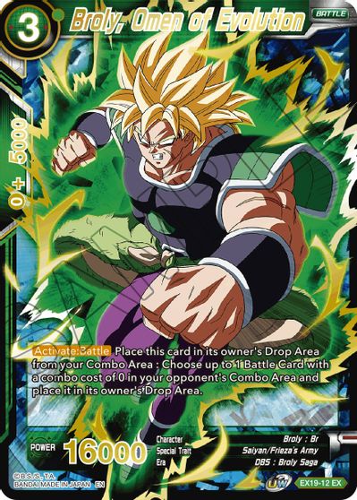 Broly, Omen of Evolution [EX19-12] | Fandemonia Ltd