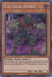 T.G. Gear Zombie [BLHR-EN023] Secret Rare | Fandemonia Ltd