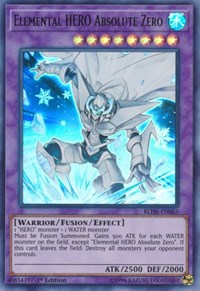 Elemental HERO Absolute Zero [BLHR-EN065] Ultra Rare | Fandemonia Ltd