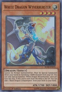 White Dragon Wyverburster [BLHR-EN076] Ultra Rare | Fandemonia Ltd