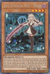 Sky Striker Ace - Raye [BLHR-EN089] Secret Rare | Fandemonia Ltd