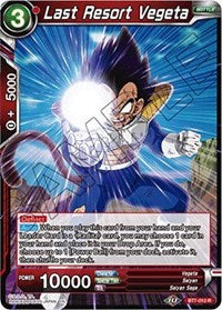 Last Resort Vegeta [BT7-010] | Fandemonia Ltd