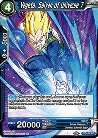 Vegeta, Saiyan of Universe 7 [XD1-02] | Fandemonia Ltd