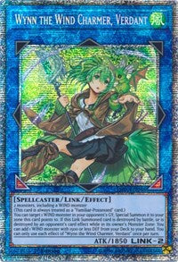 Wynn the Wind Charmer, Verdant (Prismatic) [RIRA-EN046] Prismatic Secret Rare | Fandemonia Ltd