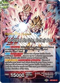 Son Gohan // Son Gohan & Son Goten, Brotherly Bonds (Assault of the Saiyans) [BT7-001_PR] | Fandemonia Ltd