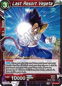 Last Resort Vegeta (Assault of the Saiyans) [BT7-010_PR] | Fandemonia Ltd