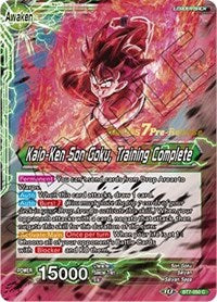 Son Goku // Kaio-Ken Son Goku, Training Complete (Assault of the Saiyans) [BT7-050_PR] | Fandemonia Ltd