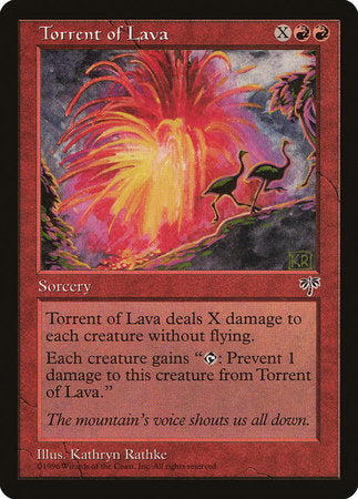 Torrent of Lava [Mirage] | Fandemonia Ltd