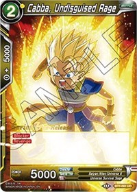 Cabba, Undisguised Rage (Assault of the Saiyans) [BT7-081_PR] | Fandemonia Ltd