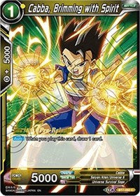 Cabba, Brimming with Spirit (Assault of the Saiyans) [BT7-082_PR] | Fandemonia Ltd