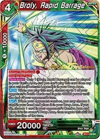 Broly, Rapid Barrage (Assault of the Saiyans) [BT7-116_PR] | Fandemonia Ltd