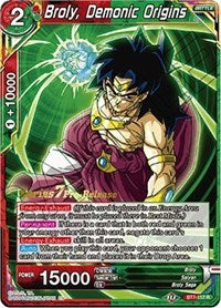 Broly, Demonic Origins (Assault of the Saiyans) [BT7-117_PR] | Fandemonia Ltd