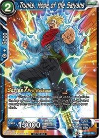 Trunks, Hope of the Saiyans (Alt Art) (Assault of the Saiyans) [P-135] | Fandemonia Ltd