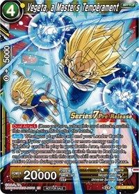 Vegeta, a Master's Temperament (Alt Art) (Assault of the Saiyans) [P-137] | Fandemonia Ltd