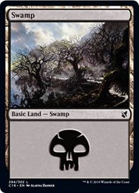 Swamp (294) [Commander 2019] | Fandemonia Ltd