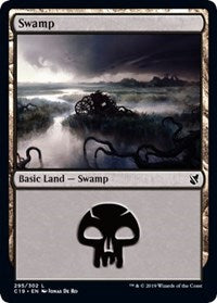 Swamp (295) [Commander 2019] | Fandemonia Ltd