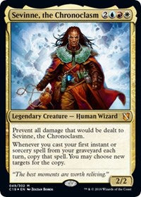 Sevinne, the Chronoclasm (Commander 2019) [Oversize Cards] | Fandemonia Ltd