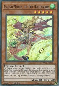 Majesty Maiden, the True Dracocaster [FIGA-EN052] Super Rare | Fandemonia Ltd