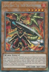 Ignis Heat, the True Dracowarrior [FIGA-EN053] Secret Rare | Fandemonia Ltd