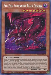 Red-Eyes Alternative Black Dragon [TN19-EN005] Prismatic Secret Rare | Fandemonia Ltd