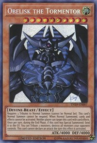 Obelisk the Tormentor [TN19-EN007] Prismatic Secret Rare | Fandemonia Ltd