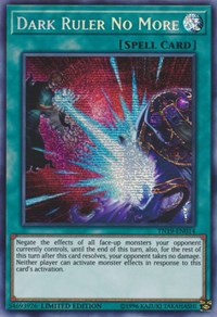 Dark Ruler No More [TN19-EN014] Prismatic Secret Rare | Fandemonia Ltd