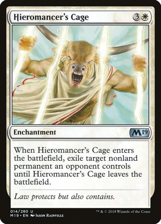 Hieromancer's Cage [Core Set 2019] | Fandemonia Ltd