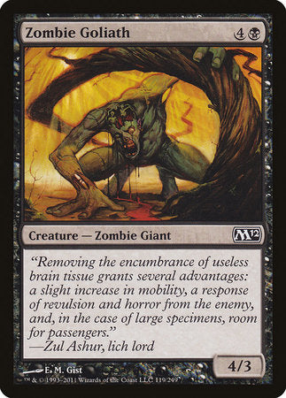 Zombie Goliath [Magic 2012] | Fandemonia Ltd