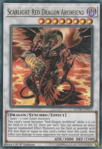 Scarlight Red Dragon Archfiend [DUDE-EN013] Ultra Rare | Fandemonia Ltd